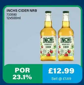Bestway Inchs Cider NRB offer