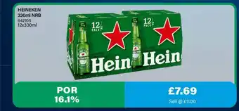 Bestway Heineken 330ml NRB offer