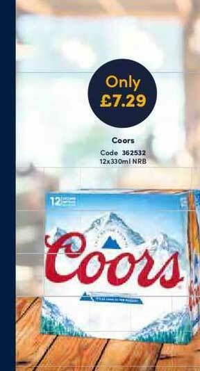Bestway Coors offer
