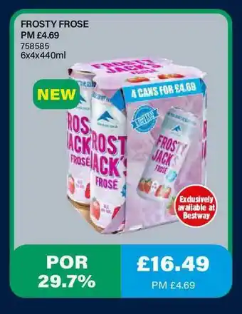 Bestway Frosty Frose offer