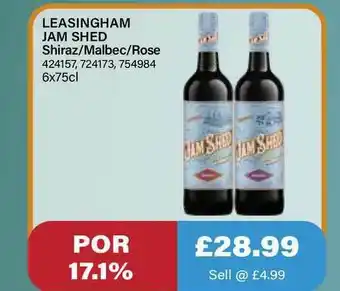 Bestway Leasingham Jam Shed Shiraz-Malbec-Rose offer