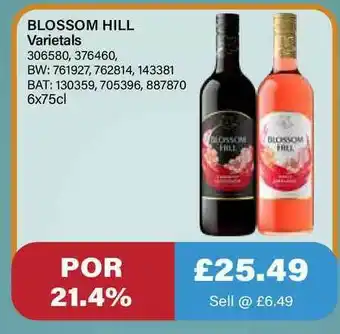 Bestway Blossom Hill Varietals offer