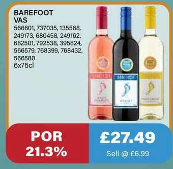 Bestway Barefoot Vas offer