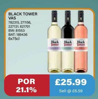 Bestway Black Tower Vas offer
