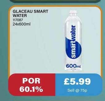 Bestway Glaceau Smart Water offer