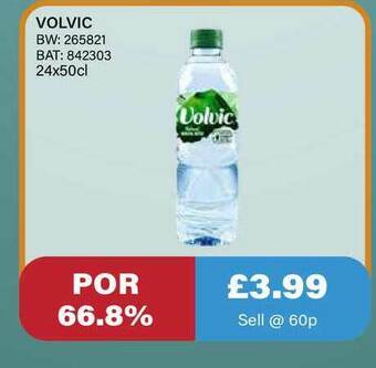 Bestway Volvic offer