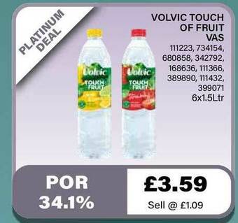 Bestway Volvic Touch Of Fruit Vas offer