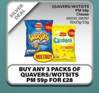 Bestway Quavers-Wotsits Cheese offer