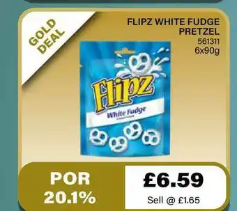 Bestway Flipz White Fudge Pretzel offer