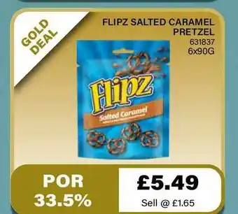 Bestway Flipz Salted Caramel Pretzel offer