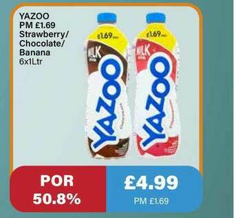 Bestway Yazoo Strawberry - Chocolate - Banana offer