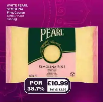 Bestway White Pearl Semolina Fine - Course offer
