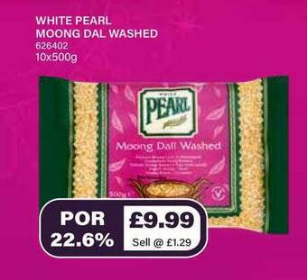 Bestway White Pearl Moong Dal Washed offer