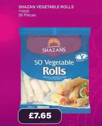 Bestway Shazan Vegetables Rolls offer