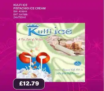 Bestway Kulfi Ice Pistachio Ice Cream offer