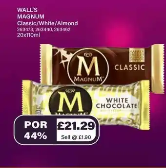 Bestway Wall's Magnum Classic - White - Almond offer