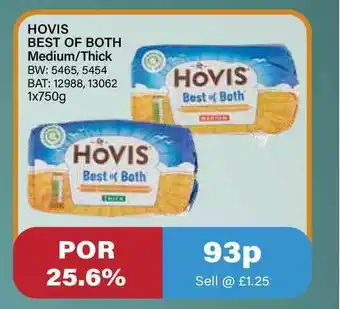 Bestway Hovis Best Of Both Medium - Thick offer