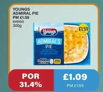 Bestway Youngs Admiral Pie offer