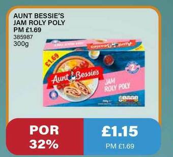 Bestway Aunt Bessie's Jam Roly Poly offer