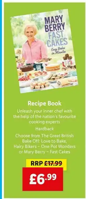 Lidl Recipe Book offer