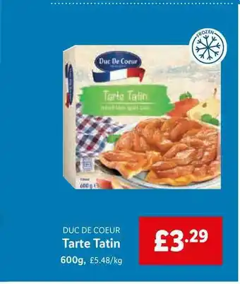 Lidl Duc De Coeur Tarte Tatin offer