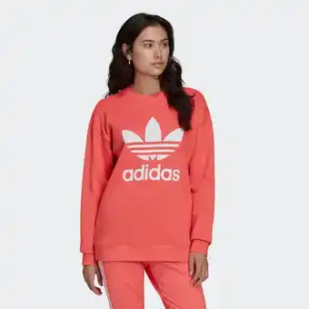 Adidas Adidas trefoil crew sweatshirt offer