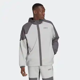 Adidas Adidas adventure winter fabric mix hoodie offer