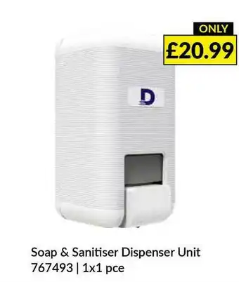 Musgrave MarketPlace Soap & Sanitiser Dispenser Unit offer