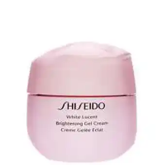 All Beauty Shiseido day and night creams white lucent: brightening gel cream 50ml offer