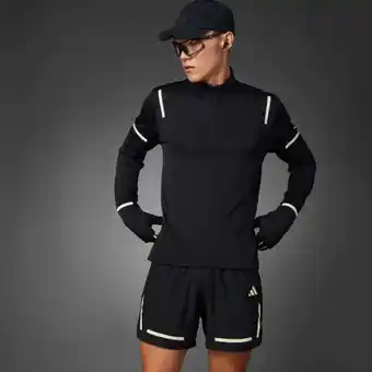 Adidas Adidas x-city reflect at night 1/2 zip long-sleeve top offer