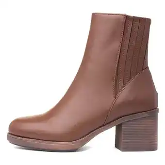 Rocket dog sondra womens brown heeled boot