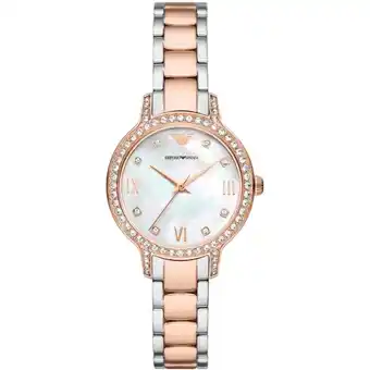 Amazon Armani emporio women's analogue quarz watch with stainless offer