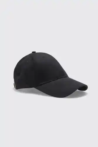 Boohoo Boohooman mens black plain cap, black offer