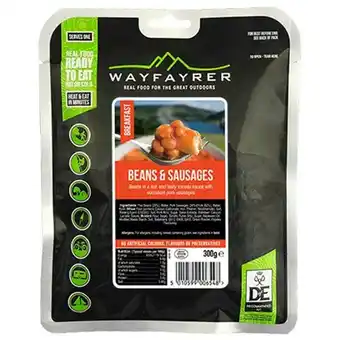 Wayfayrer beans & sausage