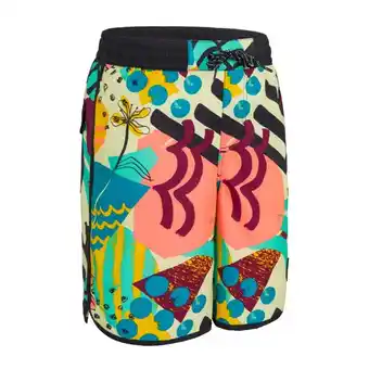 Decathlon Olaian swim shorts 500 multicoloured offer