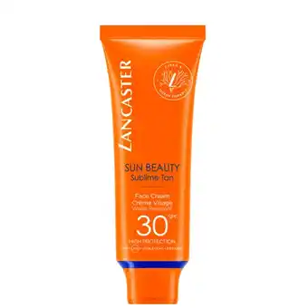 Fragrance Direct Lancaster sun beauty face cream spf30 50ml offer