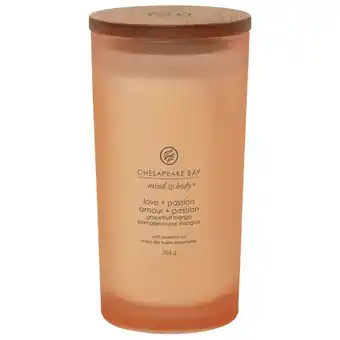 Fragrance Direct Chesapeake bay mind & body love & passion candle 355g offer