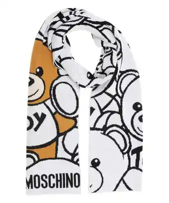 FRMODA Moschino teddy bear wool scarf offer