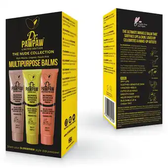 Look Fantastic Dr. pawpaw nude trio set offer