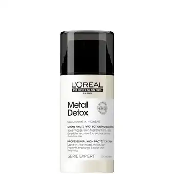 Look Fantastic L'oréal paris l'oréal professionnel metal detox leave-in hair cream 100ml offer