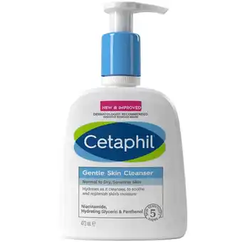 Look Fantastic Cetaphil gentle skin cleanser wash 473ml offer
