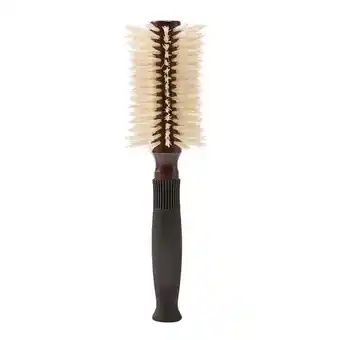 Look Fantastic Christophe robin pre-curved blowdry hairbrush with natural boar-bristle and wood - 12 rows offer