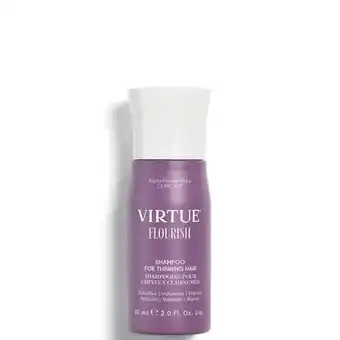 Look Fantastic Virtue flourish shampoo for thinning hair 60ml offer