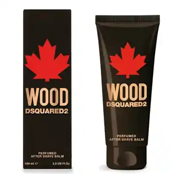 Look Fantastic Dsquared2 d2 wood pour homme aftershave balm 100ml offer