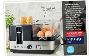 Aldi Breakfast Maker Ambiano offer
