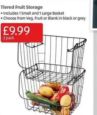 Aldi Tiered Fruit Storage offer