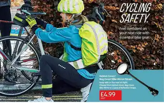Aldi Helmet Cover - Bag Cover - Bike Mirror - Straps offer