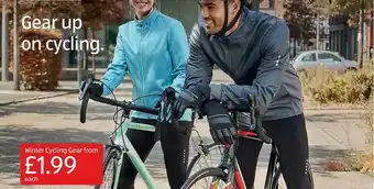 Aldi Winter Cycling Gear offer