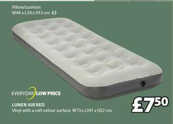 JYSK Lunen Air Bed offer