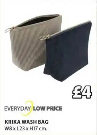 JYSK Krika Wash Bag offer